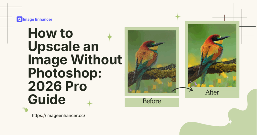 How to Upscale an Image Without Photoshop: 2026 Pro Guide