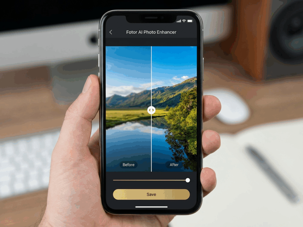 Fotor AI Photo Enhancer