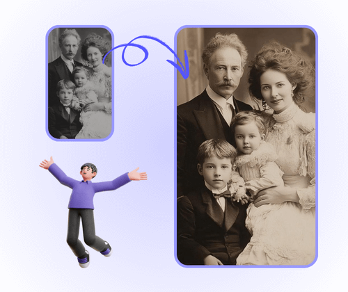 AI Old Photo Restoration: Restore Precious Family Memories