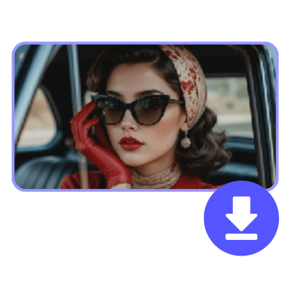 How to Use AI Old Photo Restoration: Step 3 - Download or Share Restored Images